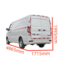 Mini fourgon utilitaire à vendre, 2 places, moteur à essence, capacité de chargement de 1 tonne, mini fourgon utilitaire logistique
