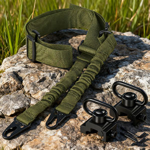 Cinturón Táctico para Entrenamiento al Aire Libre y Seguridad - Correa de Nailon Multifuncional para Armas con Correa Cruzada Ajustable - Product Image 1