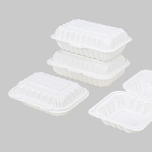Nhà máy mfpp Takeaway hộp đựng thực phẩm phân hủy sinh học lò vi sóng an toàn nhựa vỏ sò đưa ra để đi hộp - Product Image 6