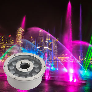 ไฟน้ำพุอลูมิเนียม <span class=keywords><strong>LED</strong></span> RGB IP68 12W 24V กันน้ำ สำหรับสระน้ำและไฟน้ำตก - Product Image 5