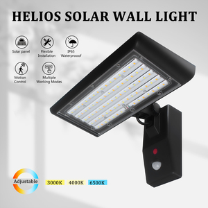 1450 yüksek lümen su geçirmez güneş enerjisi <span class=keywords><strong>PIR</strong></span> hareket sensörü ile Led ışık güneş duvar ışık dekorasyonu güneş ışığı açık - Product Image 2