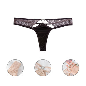 Sous-vêtements sexy en satin et dentelle avec amour aux meilleurs prix pour femmes string <span class=keywords><strong>culotte</strong></span> confortable de haute qualité pour femmes - Product Image 6