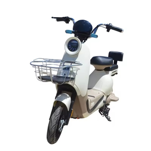 Nouveau Vélo Électrique Rétro Style Crème 2026, E-Bike <span class=keywords><strong>2</strong></span> <span class=keywords><strong>Places</strong></span> avec Panier Avant, Scooter Urbain Mignon pour Trajets Quotidiens - Product Image 5