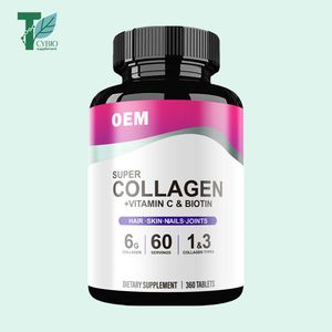 OEM/ODM Label pribadi kolagen <span class=keywords><strong>Vitamin</strong></span> tablet suplemen diet antioksidan 360 hitungan Revitalisasi kulit kuku rambut - Product Image 1