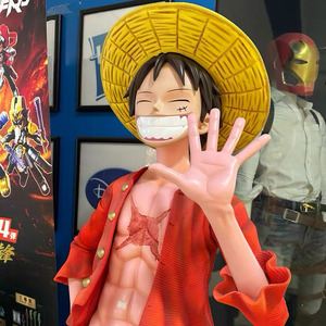 Vente flash - Figurine d'anime - Statue en fibre de verre et résine - Sculpture artistique de Monkey D. <span class=keywords><strong>Luffy</strong></span> - Product Image 5