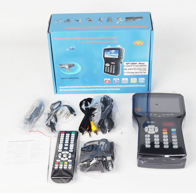 Digital Satellite Finder 950MHz-2150MHz LED Handheld Multifunctional HD Satellite Finder Digital