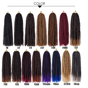 Nu Locs-pelo sintético para mujer, pelo trenzado de ganchillo, postizo de imitación, afelpado, esponjoso, de mariposa - Product Image 5