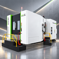 Mesin Boring dan Milling Horizontal CNC DHM80D Spindle BT50 FANUC Presisi Tinggi Single Spindle Heavy Duty HMC Machinery