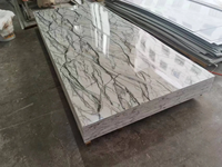 Panneaux muraux en PVC imperméables, ignifuges, isolants thermiquement, design moderne, pour une utilisation intérieure et extérieure, effet marbre, styles contemporains