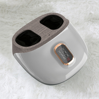 Masseur de pieds électrique portable Shiatsu avec fonction de pétrissage des mollets et des jambes pour la relaxation à domicile