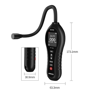 Instrument de détection de fuites haute performance pour la réparation de climatisation automobile, outils pour véhicules avec plage de mesure de 0 à 1000 PPM - Product Image 2