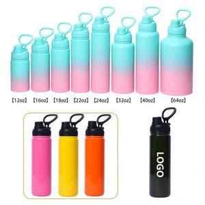 ขวดน้ำสแตนเลสพกพาสำหรับกิจกรรมกีฬา แจกเป็นของขวัญ - Product Image 2