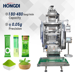 Máquina automática de envasado de bolsas con sellado trasero, máquina de envasado de proteína de suero en polvo, máquina de envasado de leche de jujube en polvo - Product Image 1