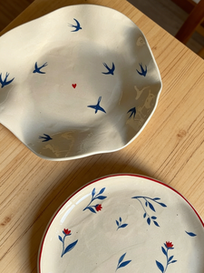 Assiette en céramique de qualité supérieure, directement de l'usine, pour la décoration de la maison et la restauration, idéale pour les restaurants et les cafés. - Product Image 6