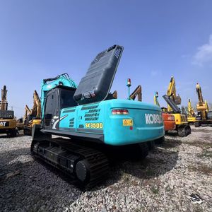 Mini-excavatrice Kobelco Sk35 d'occasion, modèle 2022, bon état, capacité de la benne de 0,11 m, moteur/boîte de vitesses/pompe de 3,5 tonnes - Product Image 1