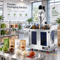Machine d'emballage pneumatique pour sachets de café en poudre, machine d'emballage de sachets préformés de 50 g pour café instantané