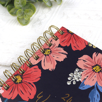 2026 rabot Agenda A5 cahier bureau Journal mensuel semaine planificateur couverture rigide spirale carton Offset haute qualité cahier