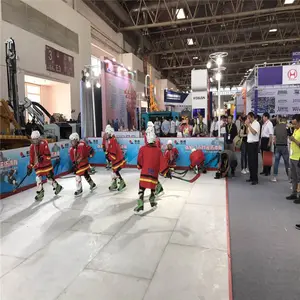 중국 공장 빙상 인공 홈 실내 링크 인공 얼음 Uhmwpe 합성 아이스 링크 스케이트 보드