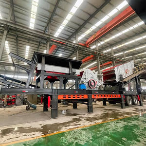 Trituradora de Impacto Móvil Tipo Neumático para Minería y Canteras, Planta de Producción de Agregados de Piedra Caliza y Roca Dura - Product Image 3