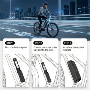 Batería Hailong para Bicicleta Eléctrica de 36V 20.8Ah con Celdas 10s4p de 5200mAh, BMS de 25A y Conector Big Warhead de 3A para Bicicleta de Montaña con Neumáticos Anchos (Stock en el Reino Unido) - Product Image 5