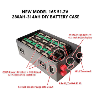 สต็อกคลังสินค้า EU 16S 51.2V 314Ah JK DIY Case+เบรกเกอร์ 250A+ติดตั้งล่วงหน้า+จัดส่ง ไม่รวมภาษี VAT จัดส่งถึงลัตเวียภายใน 3-7 วัน - Product Image 2