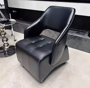 <span class=keywords><strong>Fauteuil</strong></span> moderne en cuir PU avec dossier, confortable et moelleux, pour la maison, le salon, meuble d'appoint - Product Image 6