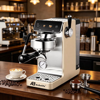 Machine à café expresso commerciale Anbolife 20 bars, double système PID, 58 mm, infusion à froid, certifiée CE CB RoHS, fabrication OEM