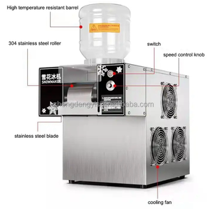 Máquina Comercial de Hielo Raspado Coreano Bingsu con Enfriamiento por Agua para Hacer Copos de Nieve y Crema Suave - Product Image 2