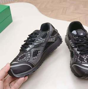 Sneakers alla Moda per Uomo e Donna, Nuove <span class=keywords><strong>Scarpe</strong></span> BV di Design di <span class=keywords><strong>Alta</strong></span> Qualità <span class=keywords><strong>con</strong></span> Lacci Luminosi e Punta Morbida - Product Image 2