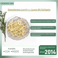 SFE CO2 extrait Reishi champignon spore huile Softgel supplément à base de plantes