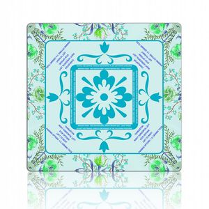 Classic Pink Floral Yoga Mat Eco-Friendly Non-Slip Textile Design All Seasons Universal Use - Product Image 3