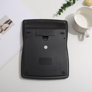 Calculatrice vocale professionnelle en gros, grande taille, en ABS noir, alimentée par piles, pour usage bureautique et financier, avec voix humaine réelle - Product Image 1