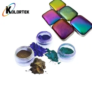 Kolortek热卖变色龙颜料超位移珍珠多色彩色颜料粉用于汽车油漆美甲树脂艺术