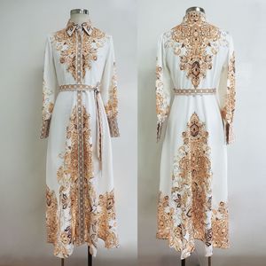 SIPO – robe imprimée à col montant pour femme, Abaya, style musulman, nouveau Design, 2023, EID dubaï - Product Image 5