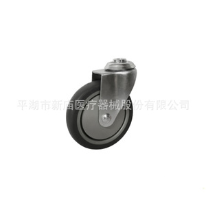 Rueda giratoria médica Xinmiao de 5 pulgadas, tipo fijo, para equipos médicos - Product Image 4