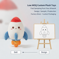 Peluche fusée spatiale personnalisée, fabricant OEM ODM certifié CPC CE, vente directe d'usine