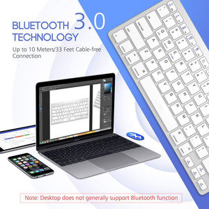 Teclado Inalámbrico Mini Portátil con Bluetooth de 78 Teclas, Diseño Delgado, para Tablet, Venta al Por Mayor - Product Image 4