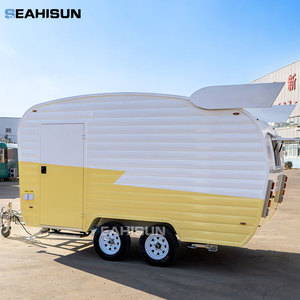 Chariot à café-snacks, <span class=keywords><strong>mini</strong></span> camping-car, kiosque mobile, remorque de camping, camion de nourriture pour bonbons, chips, équipement moderne résistant à la rouille - Product Image 6