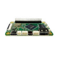 Carte de développement Linux OEM RK3566 embarquée, 4 Go LPDDR4 + 32 Go EMMC, Quad-core Cortex-A55 1,8 GHz, prend en charge le décodage 4K 60 ips