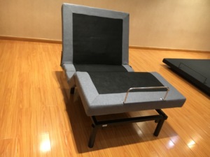 Plateau ajustable et pliable électrique avec moteur Okin, lits métalliques, stocks en usine - Product Image 2