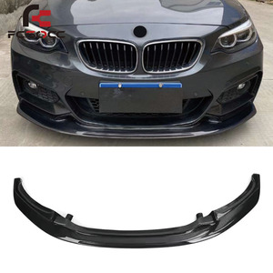 2014 + pour BMW <span class=keywords><strong>F22</strong></span> 220i <span class=keywords><strong>228i</strong></span> M235i m-sport becquet de lèvre avant séparateur de pare-chocs avant en Fiber de carbone état neuf - Product Image 1