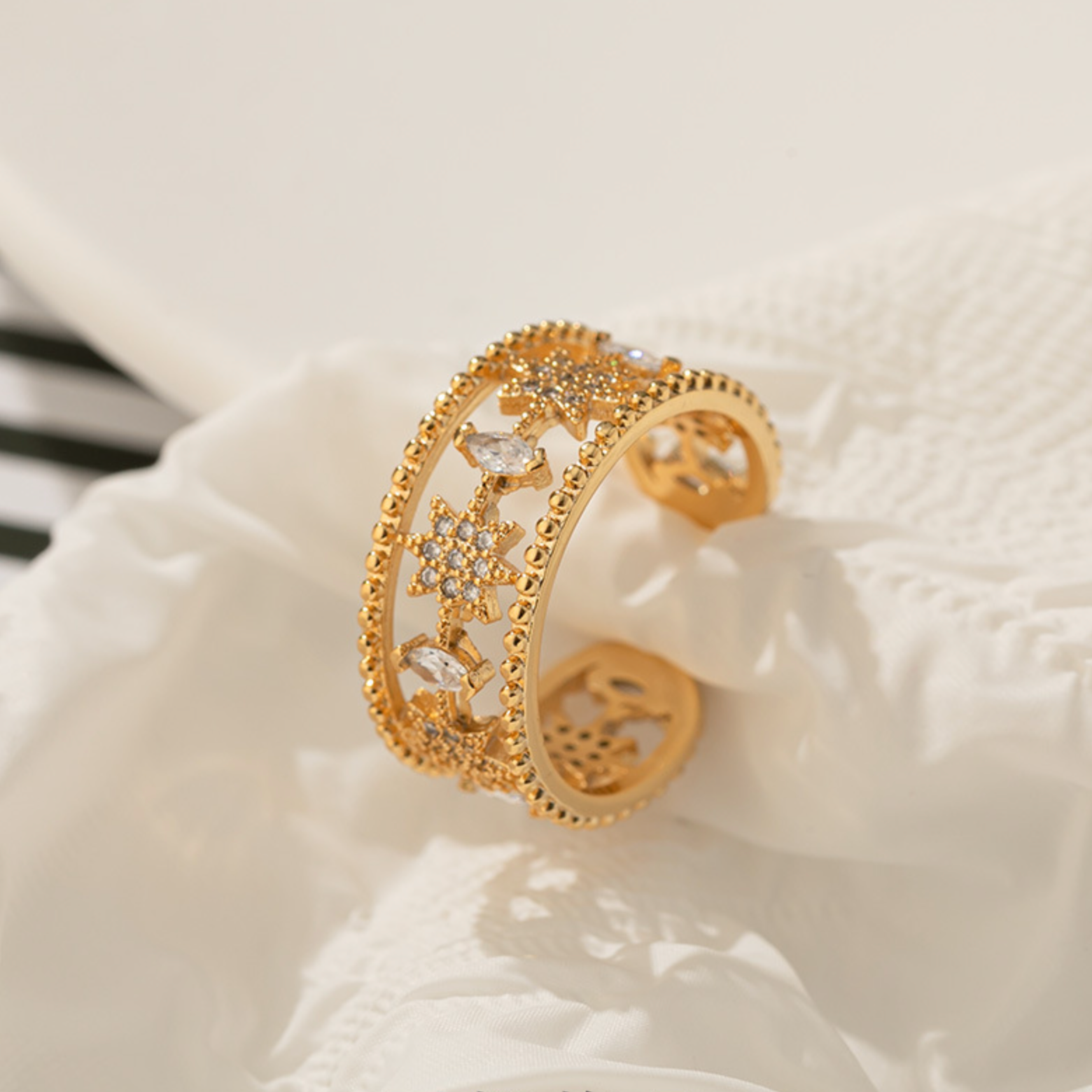 แหวนเพทายเปิดฝรั่งเศส