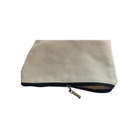 Pochette de maquillage personnalisée par sublimation, sac de rangement portable à fermeture éclair pour voyage, trousse à crayons, décoration d'intérieur, vente en gros
