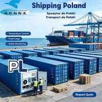 Agente de envío Polonia Flete marítimo Gdansk Puerto de Gdynia Compañías de envío Air Ddp Express Delivery Services Cargo Company