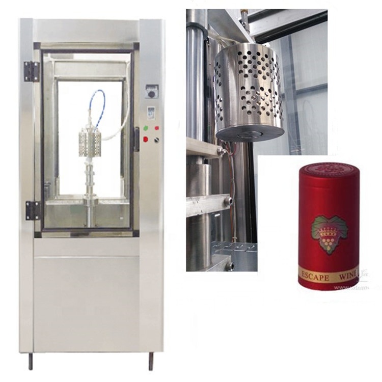 Термоусадочная оберточная машина для винных бутылок/термоусадочный капсульный нагреватель
