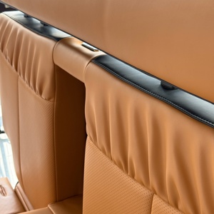 Asiento de coche de carreras de cuero personalizable al por mayor, con respaldo reclinable y convertible a cama plana, para <span class=keywords><strong>camper</strong></span>, sofá modificado - Product Image 4