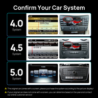 Reproductor de coche Android 13 DE 9/8.4 pulgadas para Mercedes ML GL NTG4.5 W166 2013-2015 Carplay Auto DSP GPS Navi estéreo IPS pantalla táctil