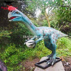 Interactive Dinosaur Exhibit Animatronic Oviraptor Model - Product Image 3