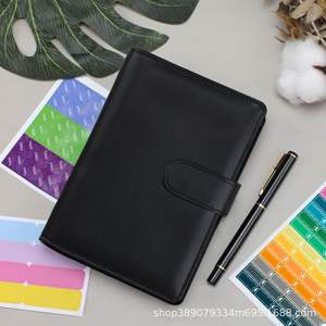 Libreta A6 de Cuero PU con Logotipo Personalizado, Tapa Dura, Banda Elástica, Encuadernación Cosida, Mini Libreta Portátil para Estudiantes, Oficina, Notas, Regalo Promocional - Product Image 2