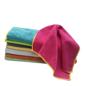 <b>Microfiber</b> Kitchen Cleaning Cloths Square Absorbent Dish <b>Towels</b> For Home Use - Product Image 2